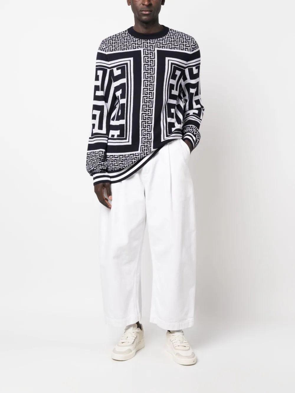 BALMAIN Monogram Jumper