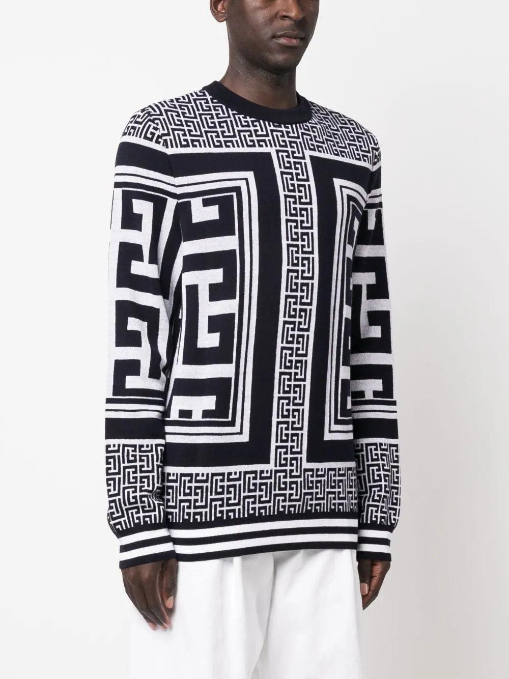 BALMAIN Monogram Jumper