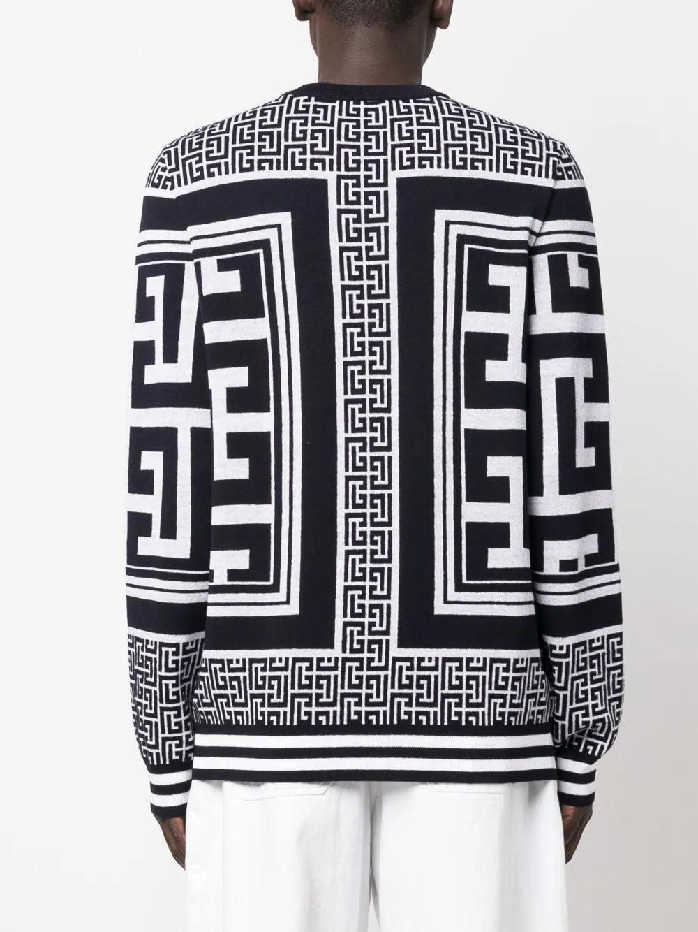 BALMAIN Monogram Jumper