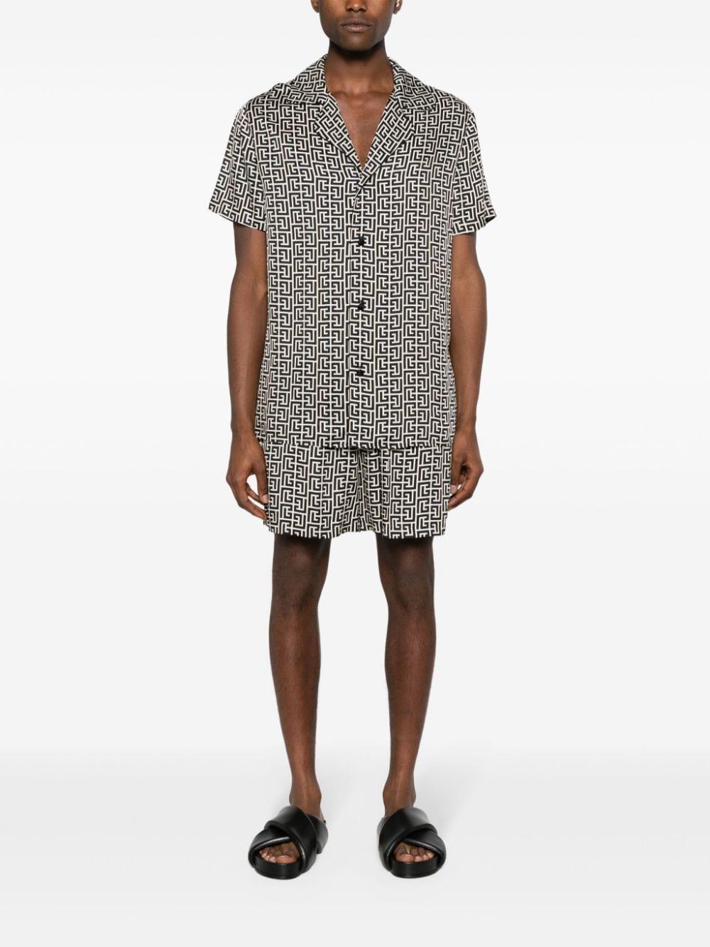 BALMAIN Monogrammed Shirt