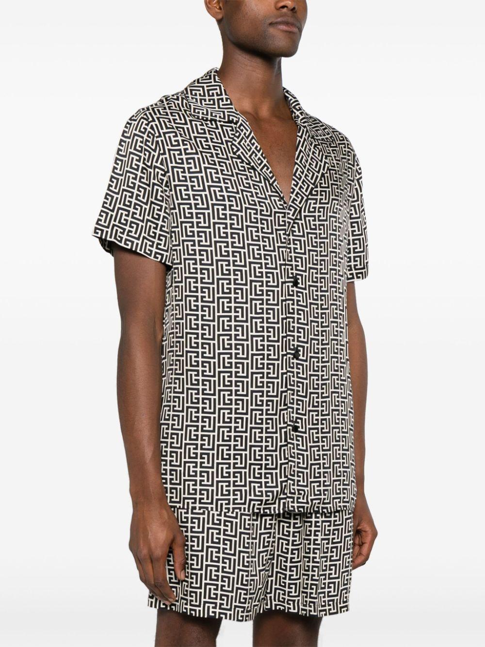 BALMAIN Monogrammed Shirt