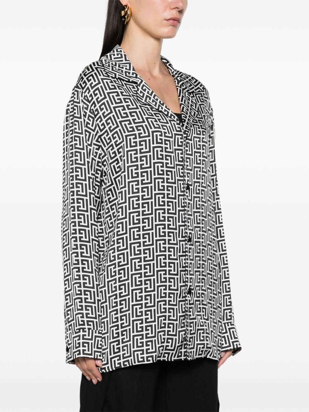 BALMAIN Monogrammed Shirt