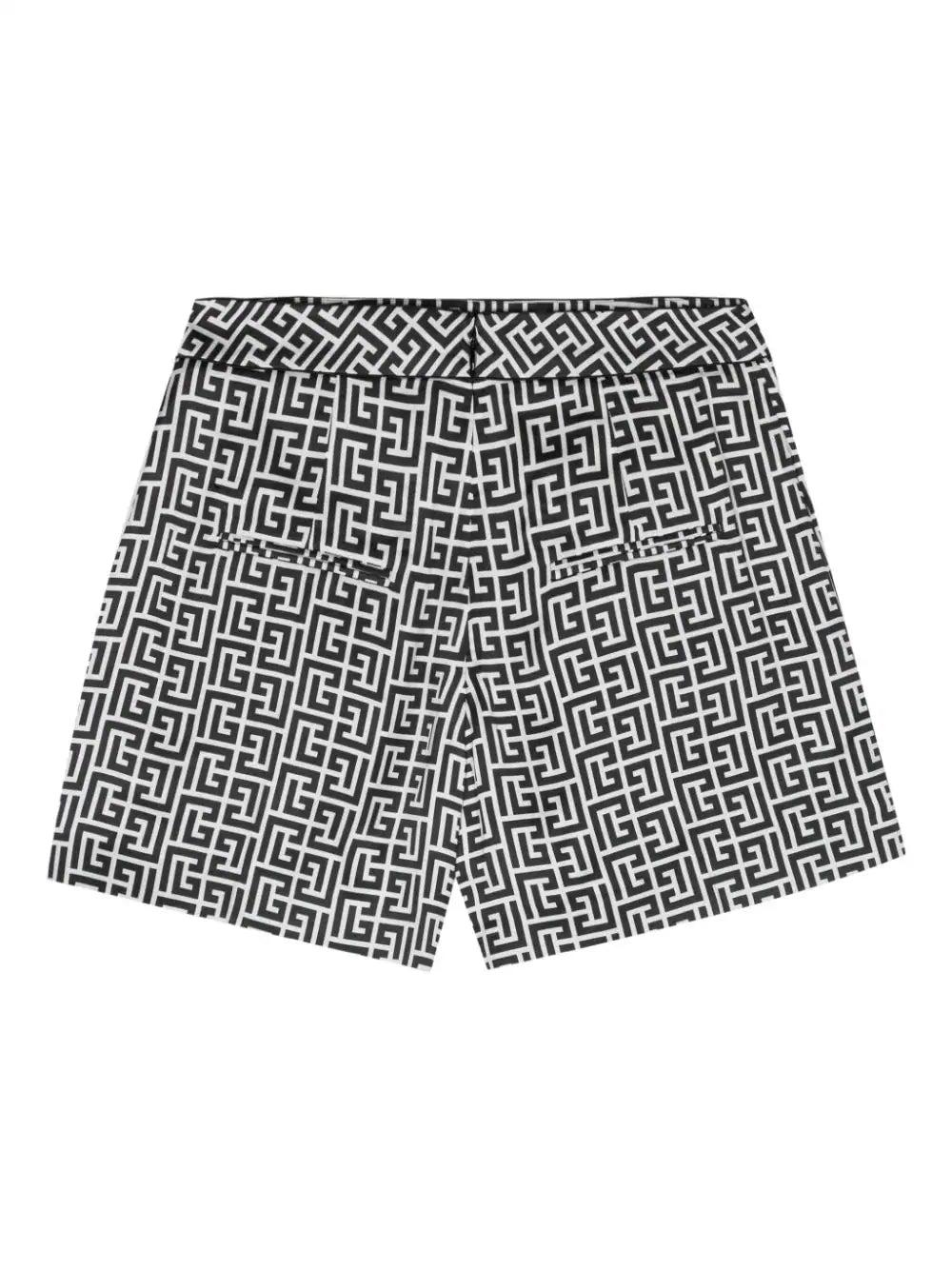 BALMAIN Monogrammed Shorts