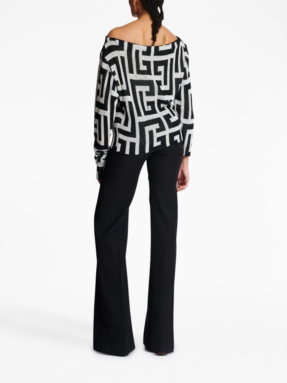 BALMAIN Monogrammed Top