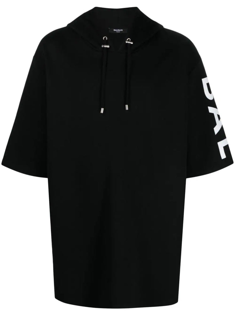 BALMAIN Oversized hoodie with logo