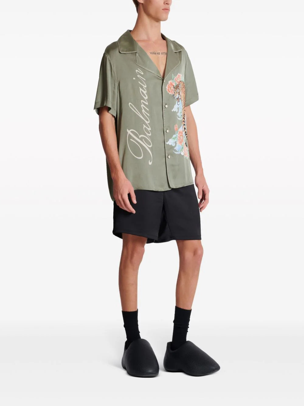 BALMAIN Shirt With Tiger Print