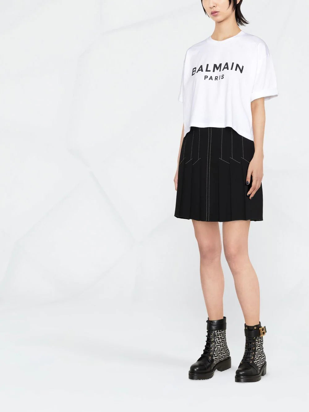 BALMAIN T-shirt With Balmain Logo