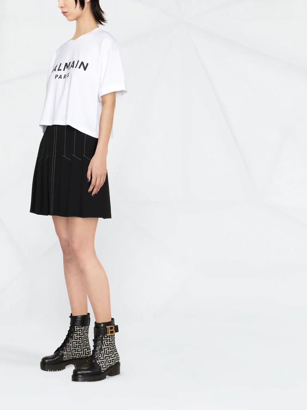 BALMAIN T-shirt With Balmain Logo