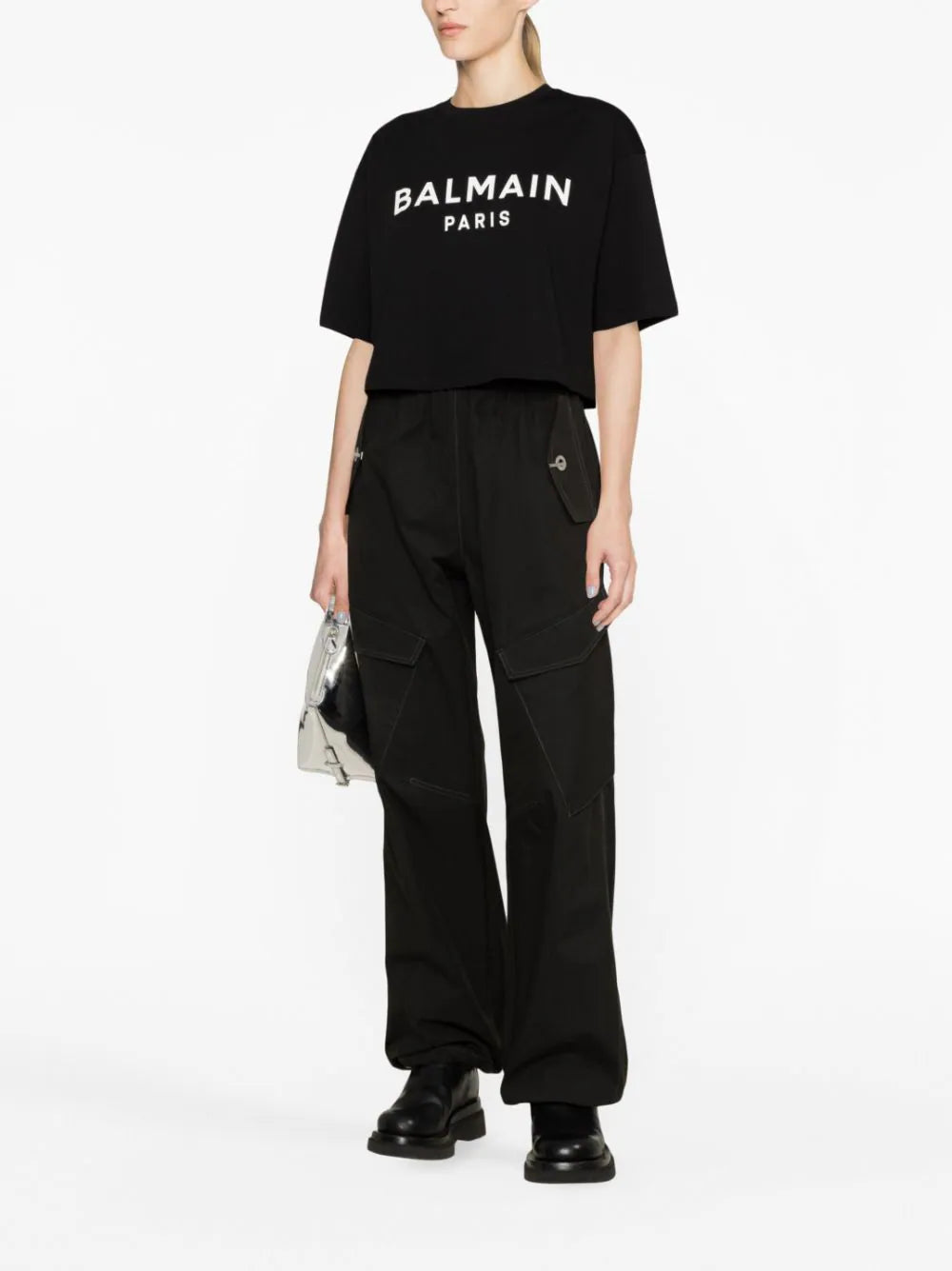 BALMAIN T-shirt With Balmain Logo