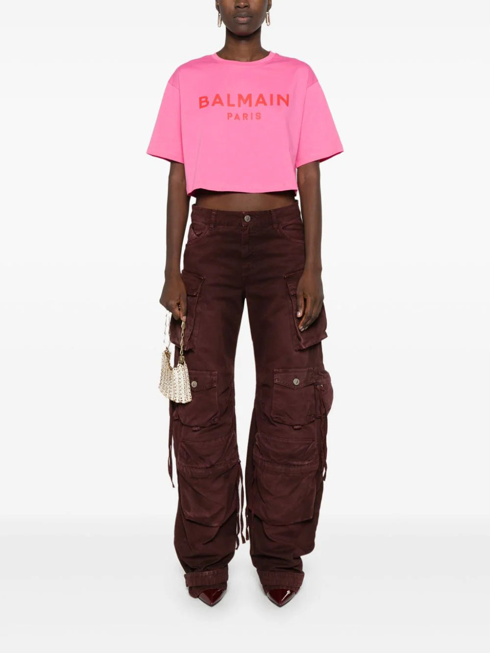 BALMAIN T-shirt With Balmain Logo