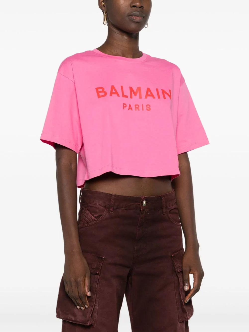 BALMAIN T-shirt With Balmain Logo