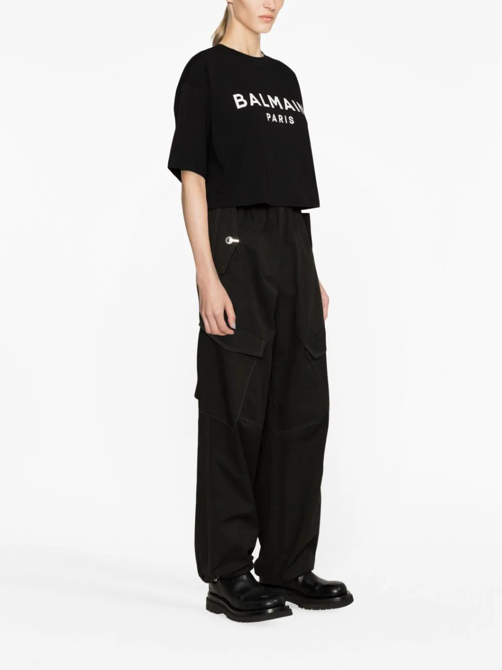 BALMAIN T-shirt With Balmain Logo