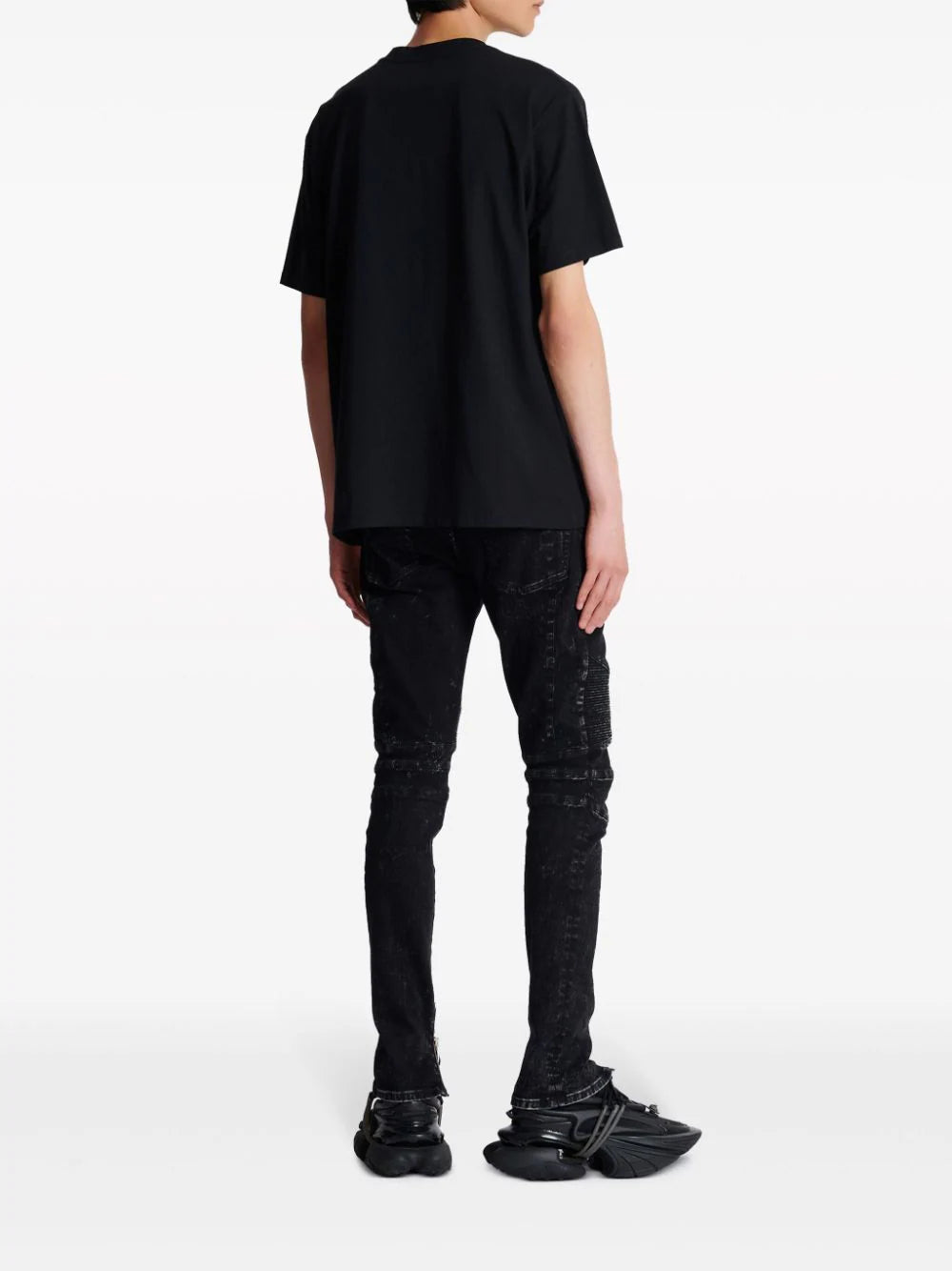 BALMAIN T-shirt With Balmain Paris
