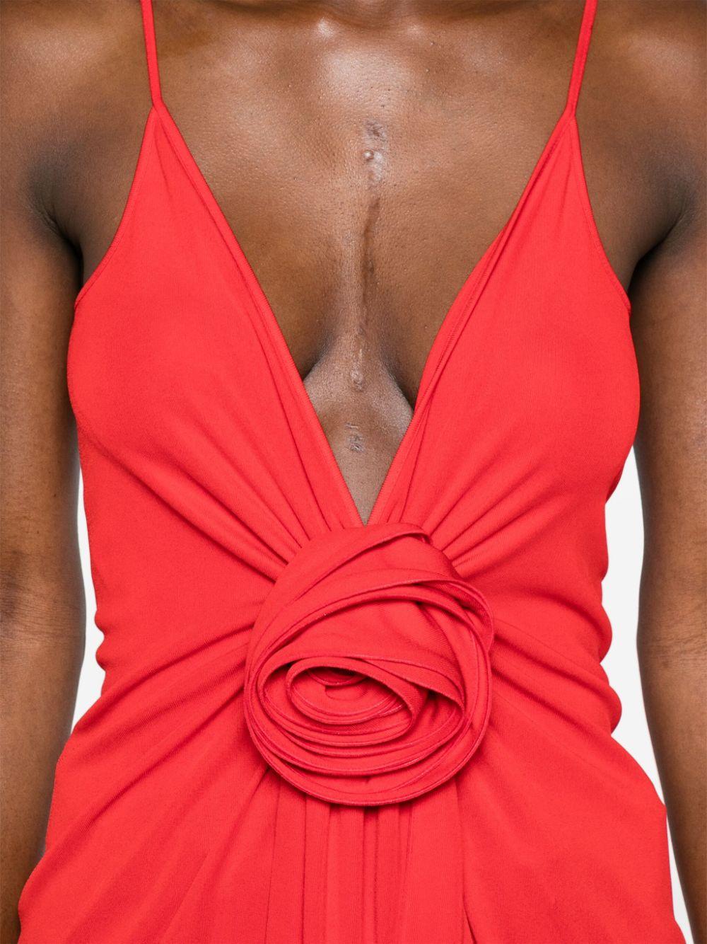 BALMAIN Top With Flower Detail