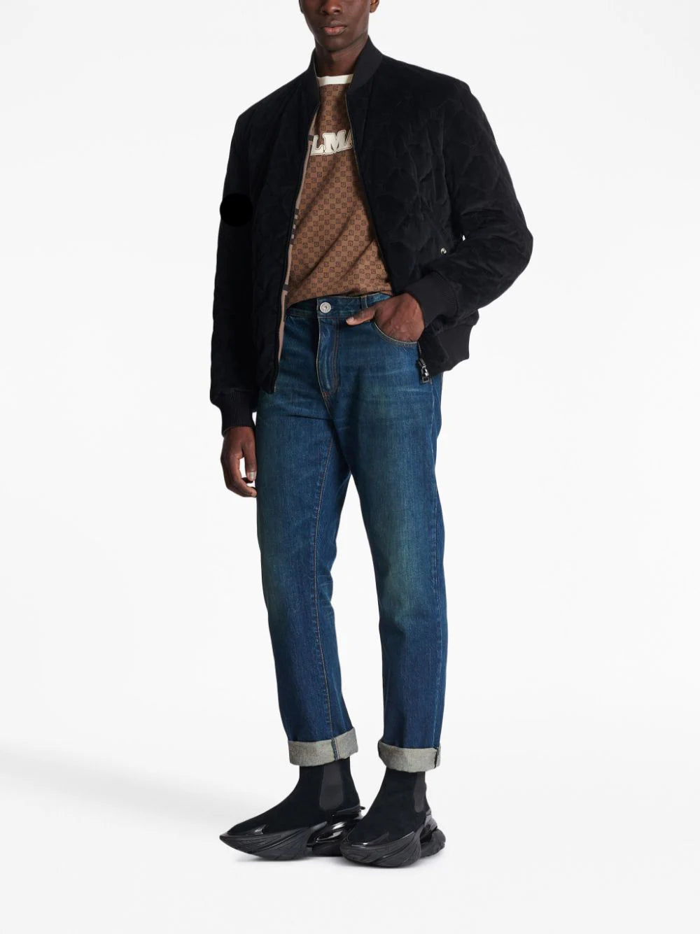 BALMAIN Vintage Straight-leg Jeans