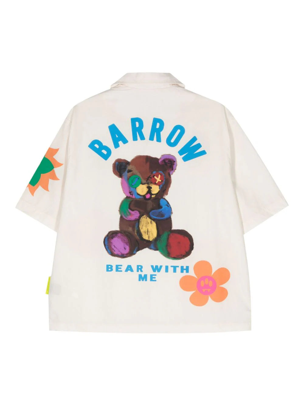 BARROW Barrow Shirt In Multicolor Poplin Print