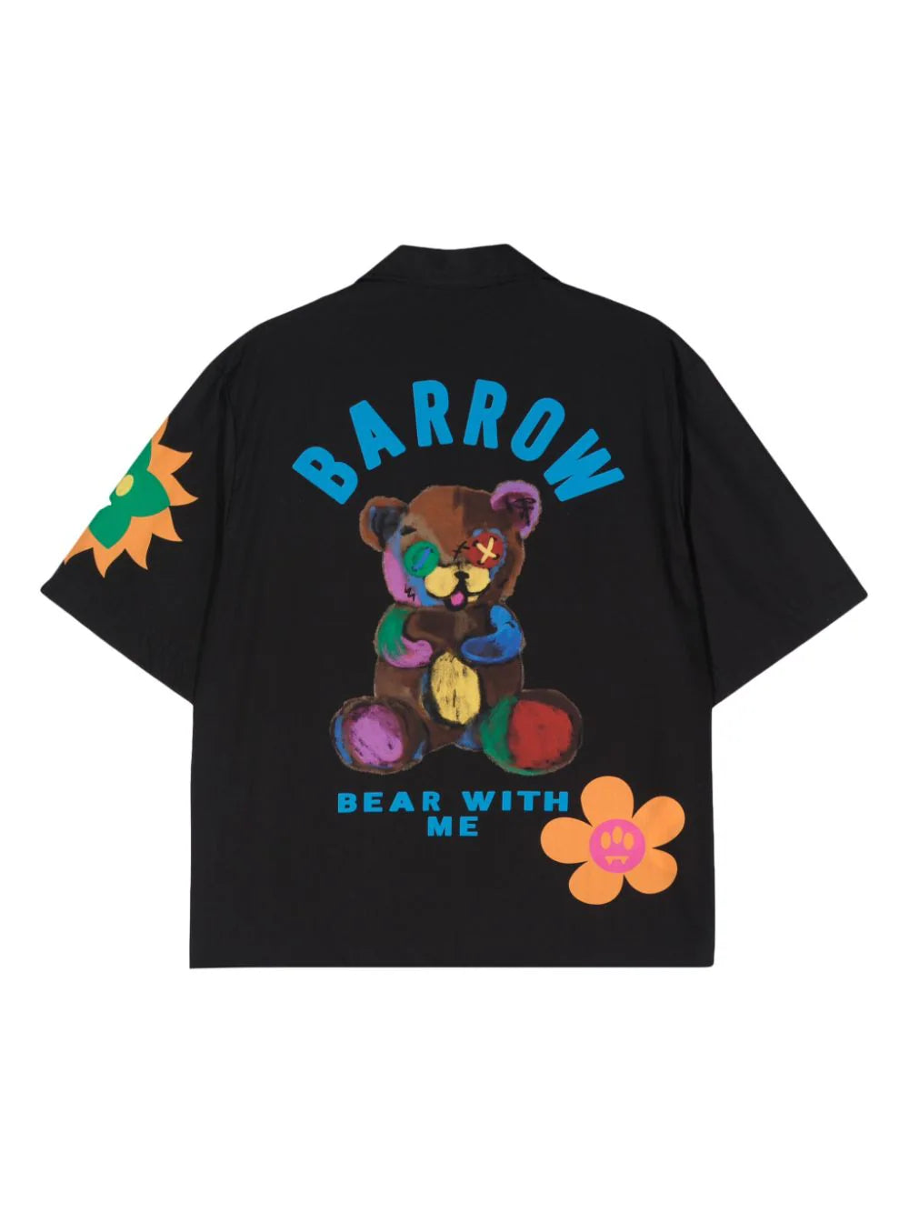 BARROW Barrow Shirt In Multicolor Poplin Print