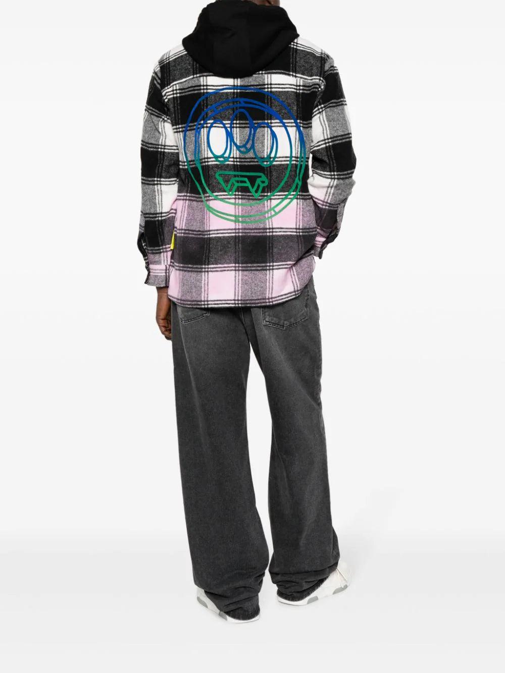 BARROW Graphic-print Hooded Jacket