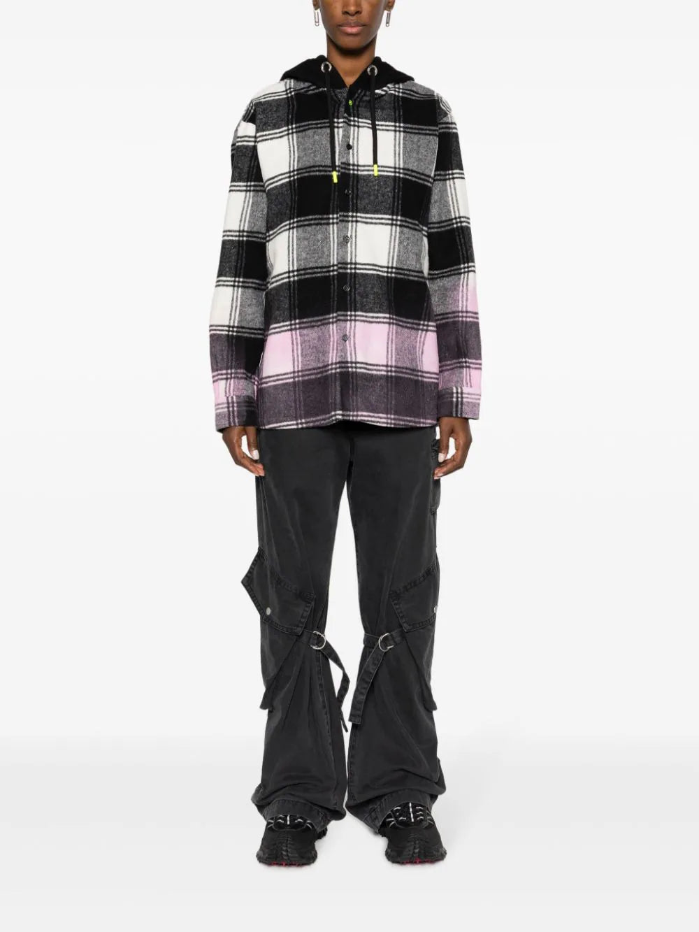 BARROW Graphic-print Hooded Jacket