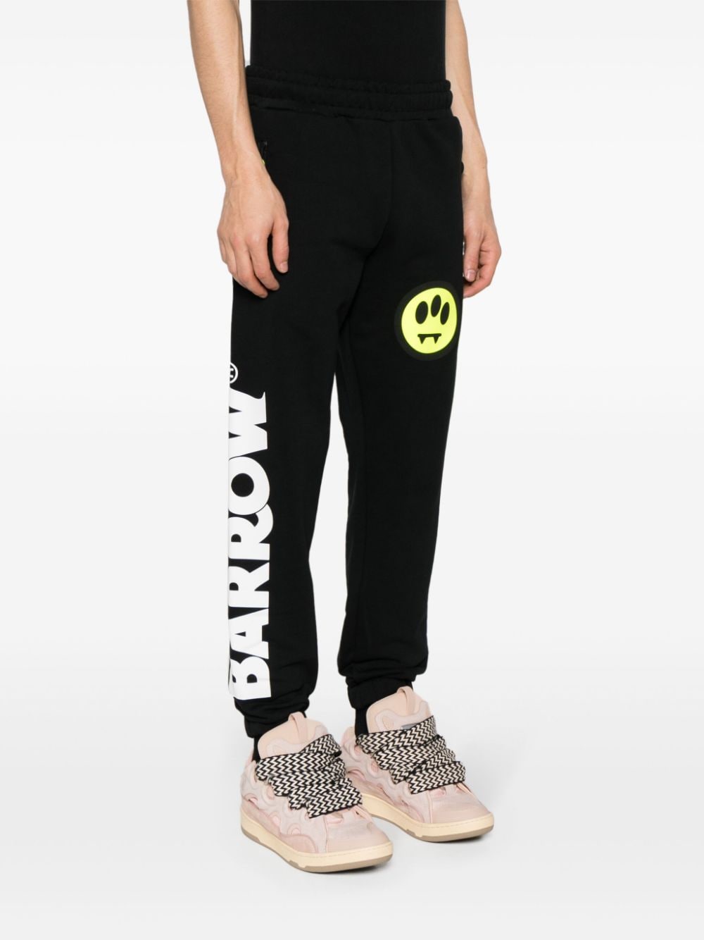 BARROW Logo-print Cotton Track Pants