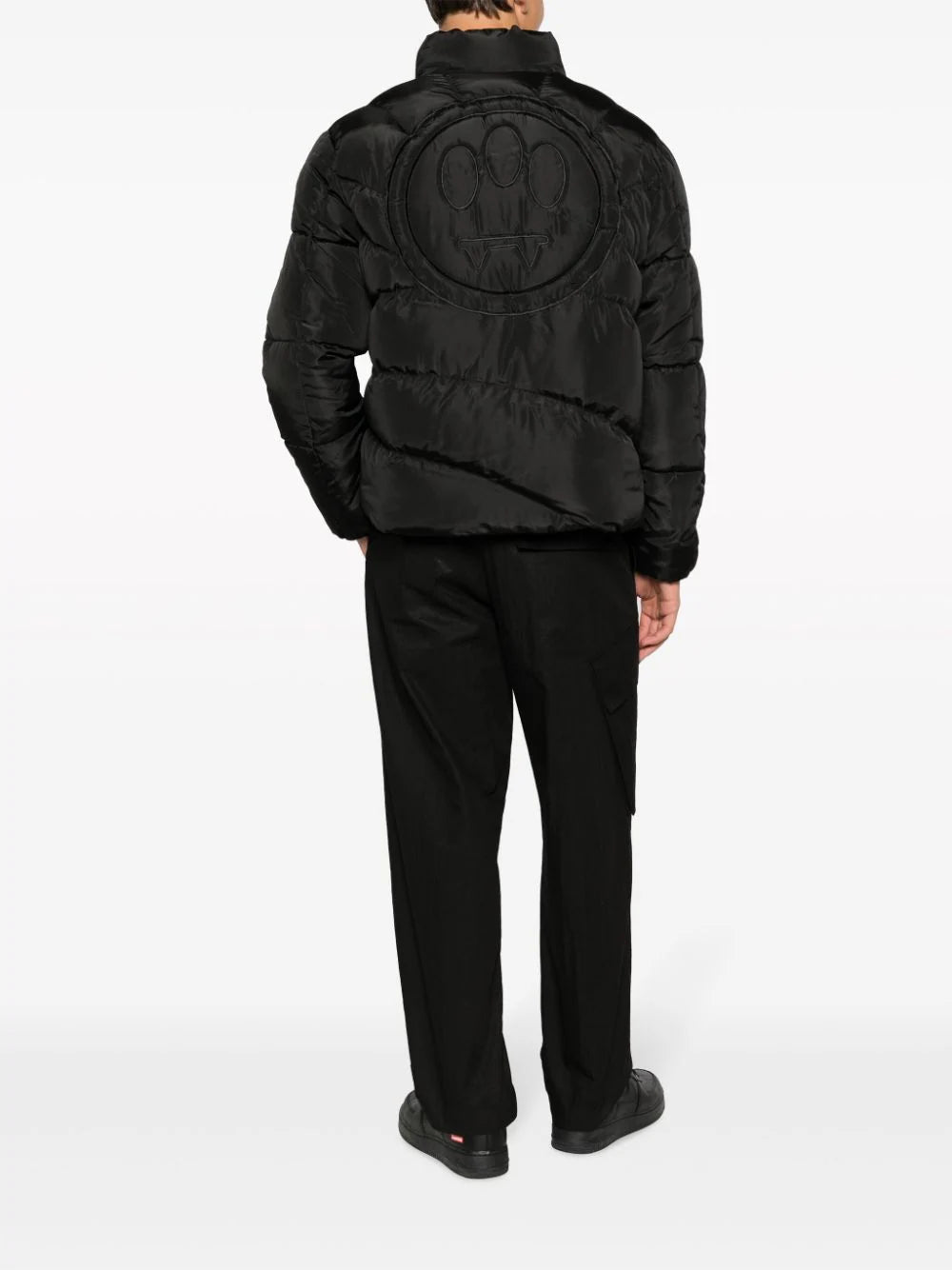 BARROW Puffer Jacket With Barrow Logo Embroidered