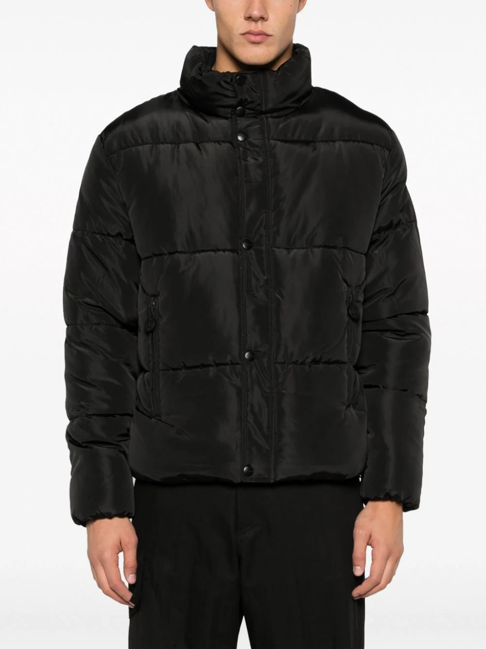 BARROW Puffer Jacket With Barrow Logo Embroidered