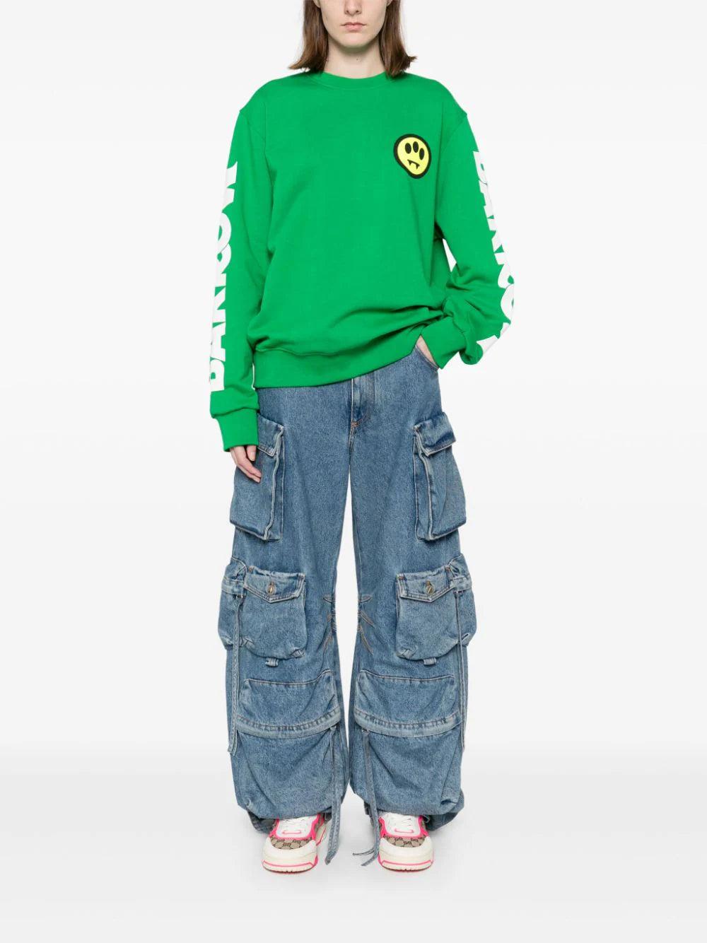 BARROW Sweatshirt With Smile