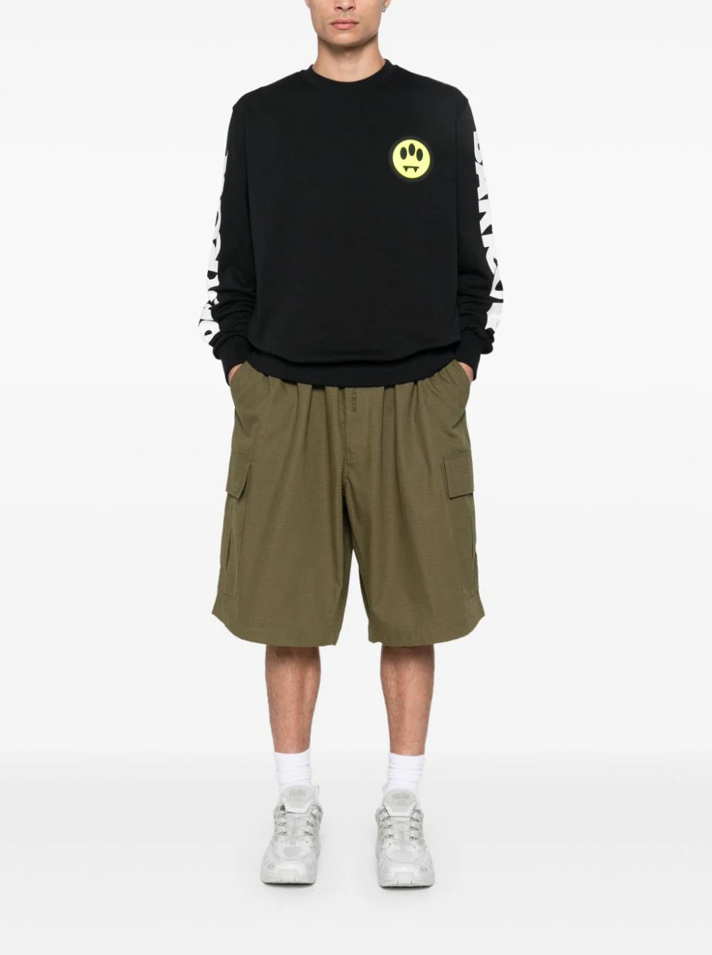 BARROW Sweatshirt With Smile