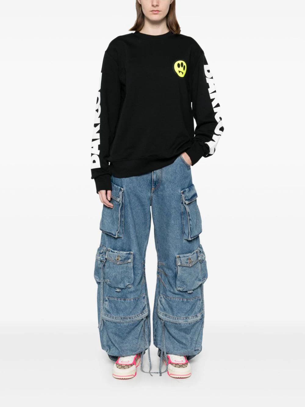 BARROW Sweatshirt With Smile