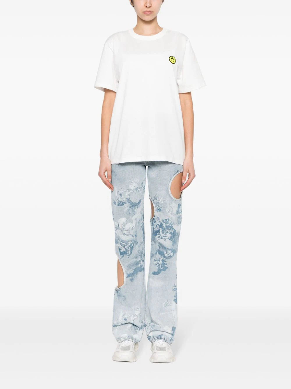 BARROW Unisex T-shirt With Face Motif