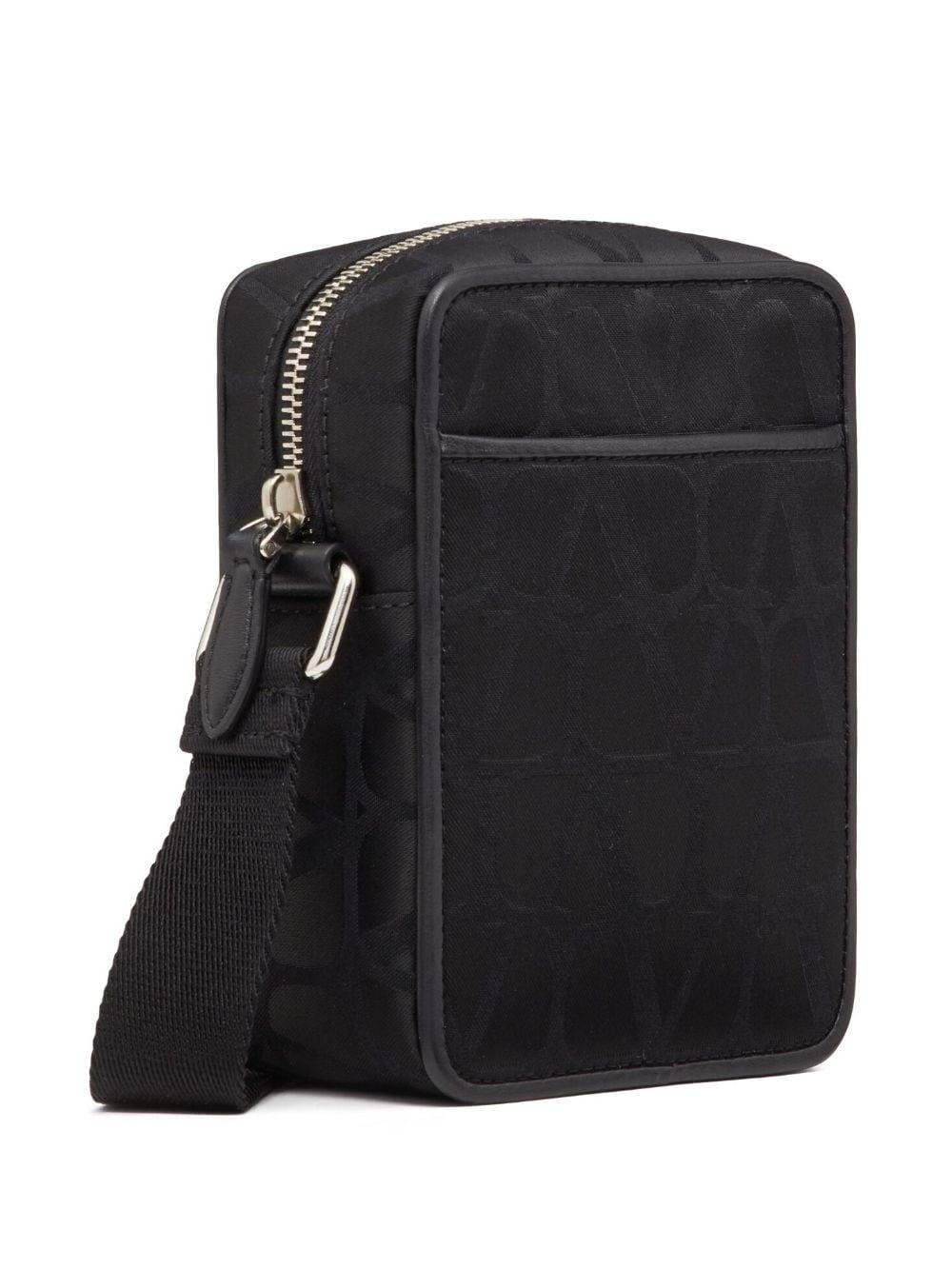 Valentino Garavani Black Iconographe Small Shoulder Bag