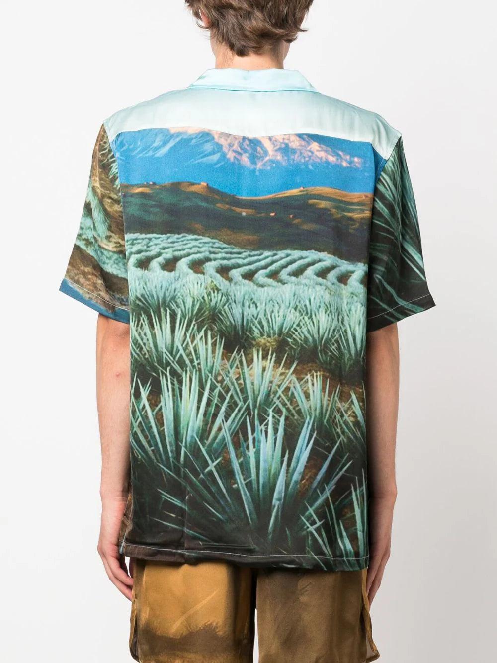 Blue Sky Inn Agave Graphic-print Shirt