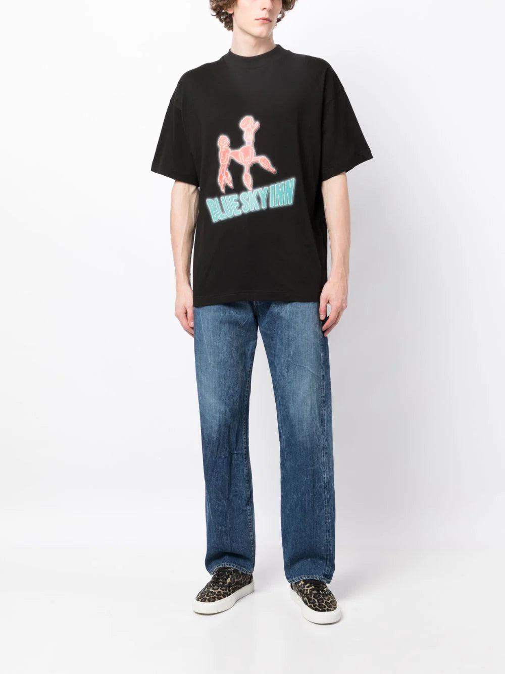 Blue Sky Inn Logo-print Cotton T-shirt