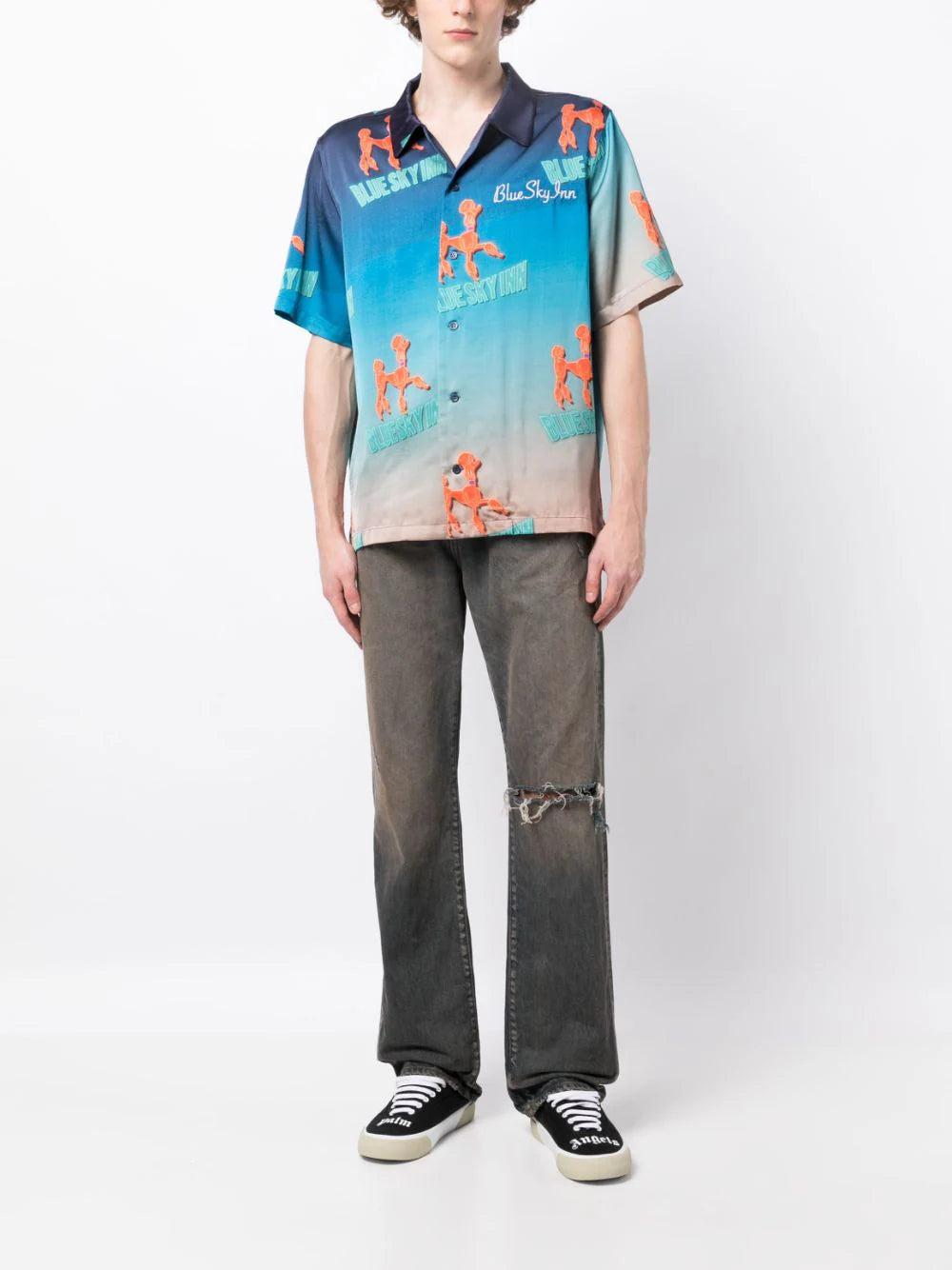 Blue Sky Inn Printed Shirt
