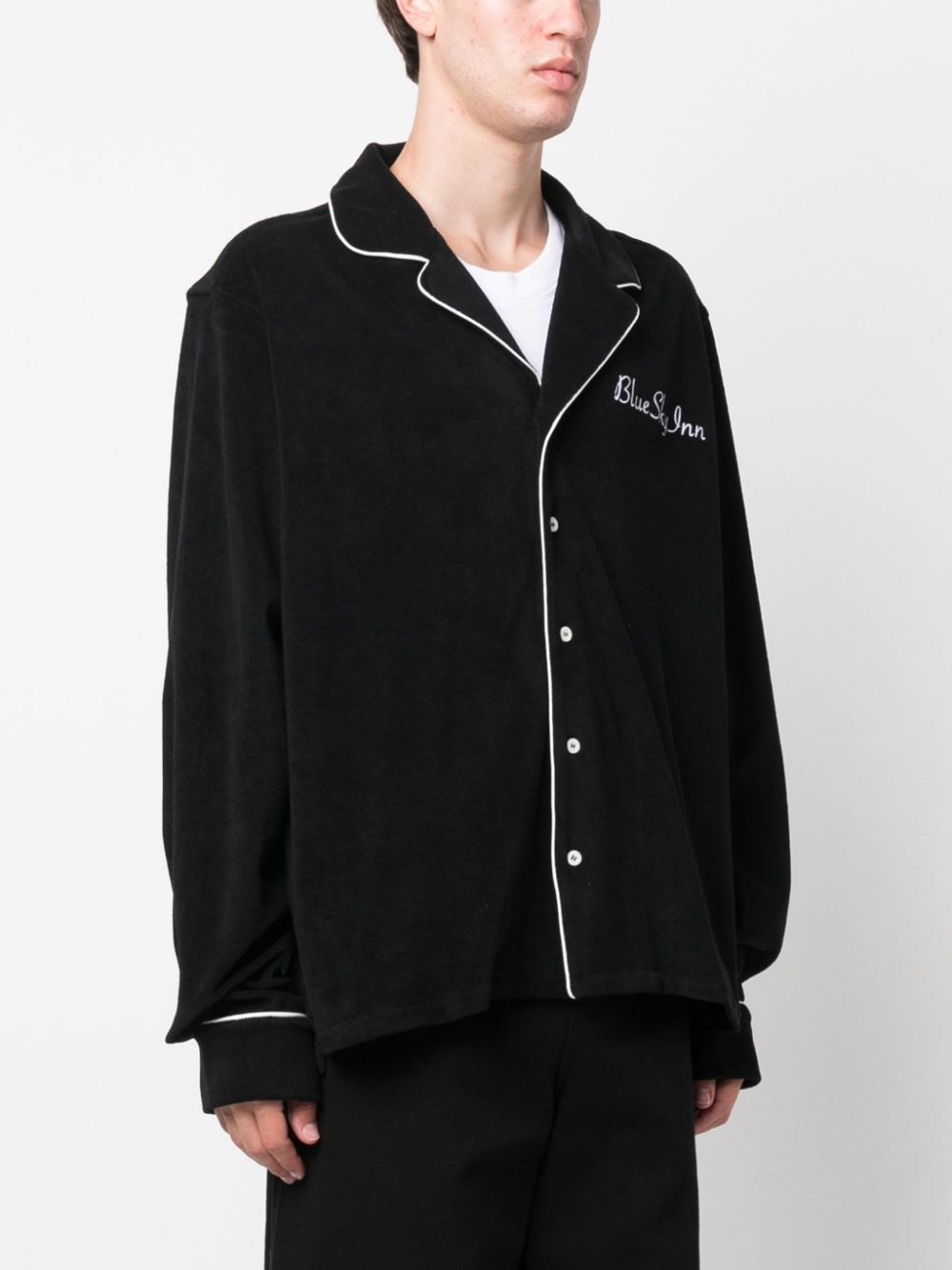 Blue Sky Inn Velvet Pyjama Shirt