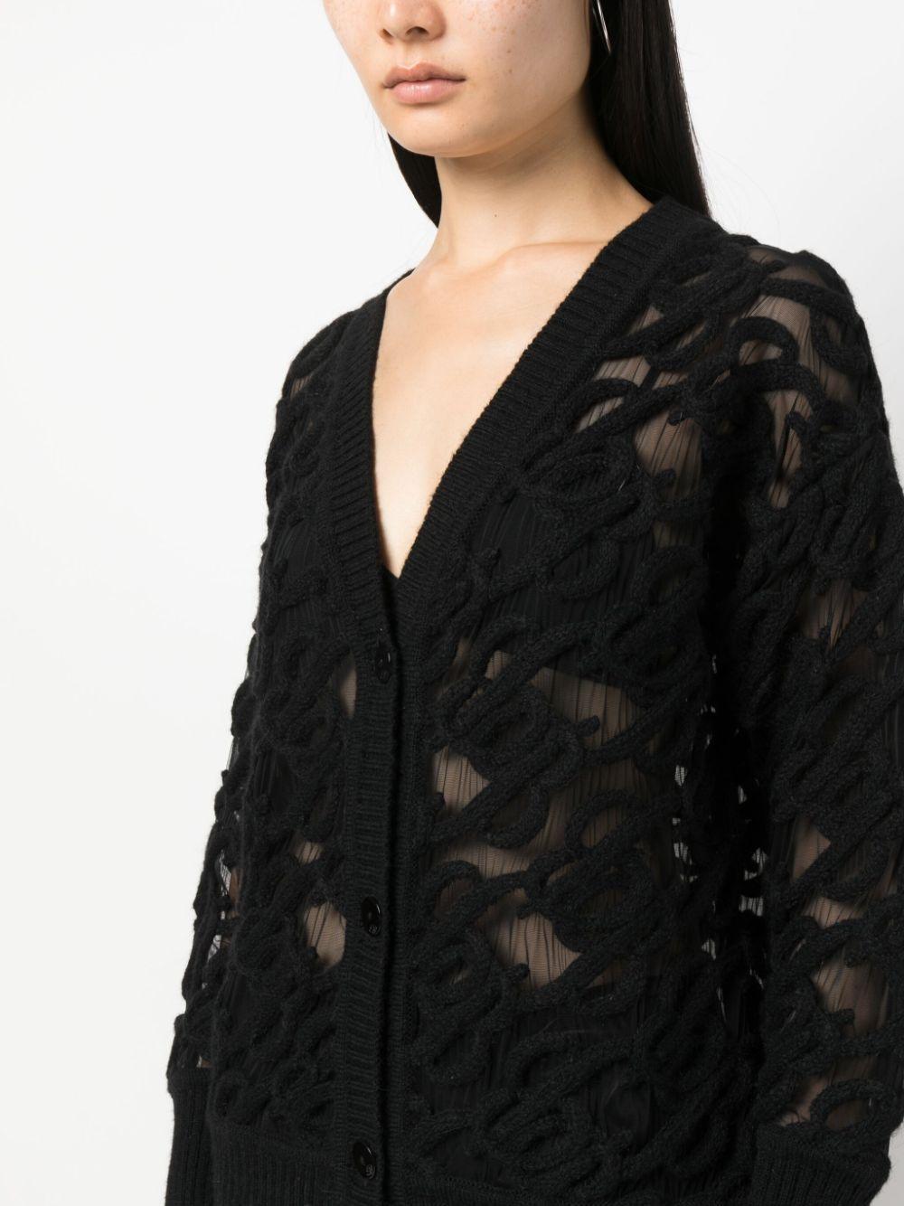 Blumarine "b" Cardigan