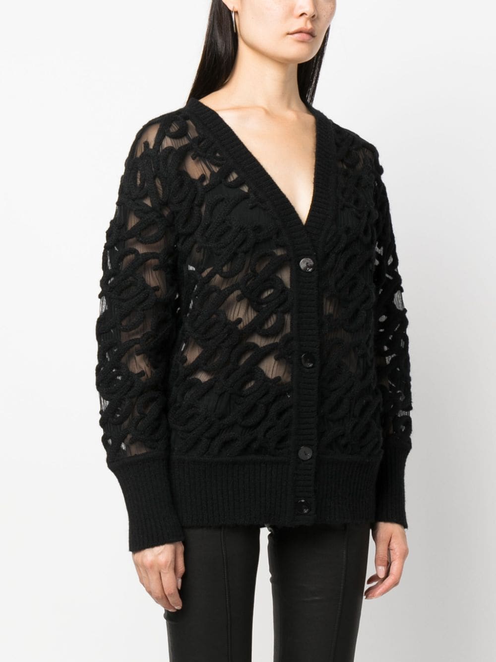 Blumarine "b" Cardigan