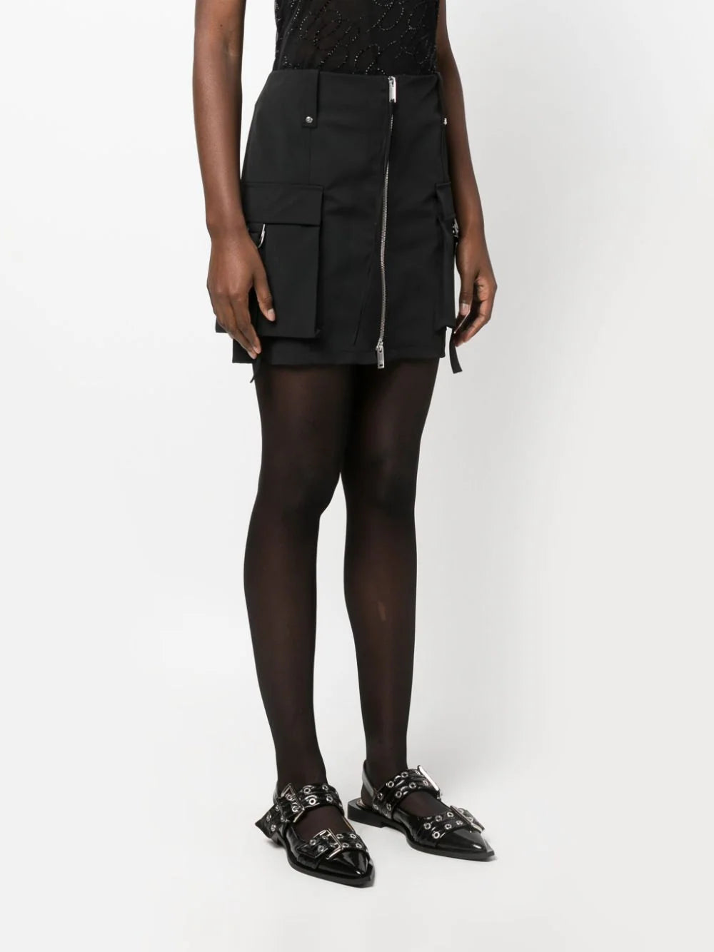 Blumarine Cargo Miniskirt