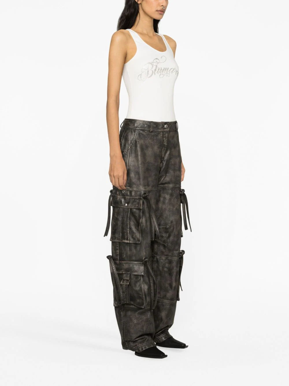 Blumarine Logo Tank Top