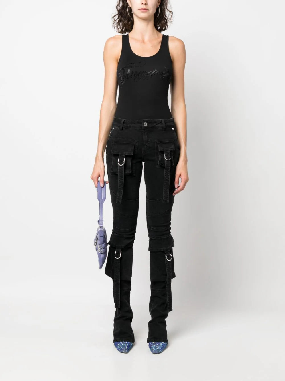 Blumarine Logo Tank Top