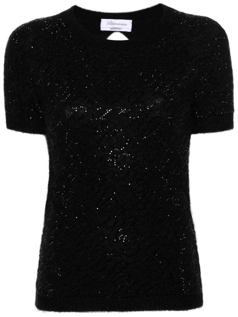 Blumarine Sweater with b monogram