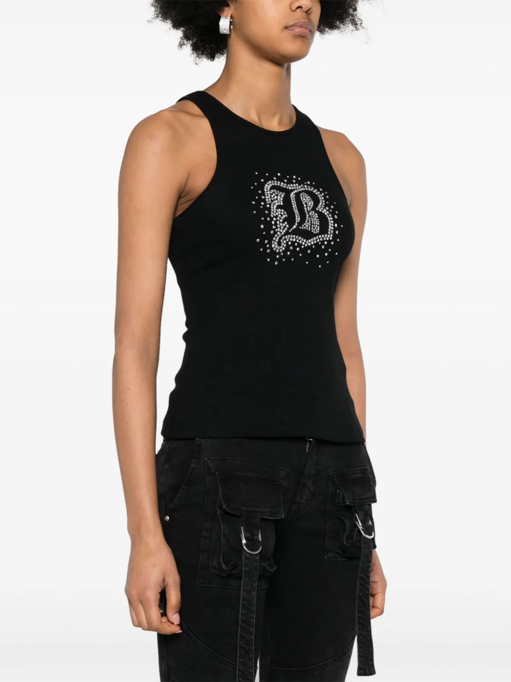Blumarine Tank Top With B