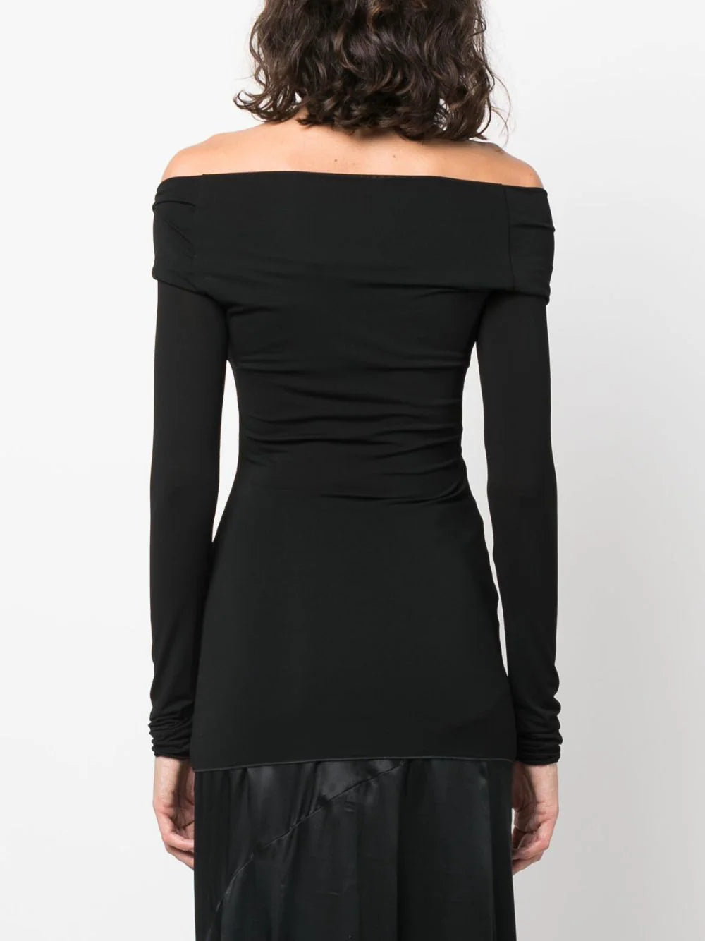 Blumarine Top W/ Rose Appliqué