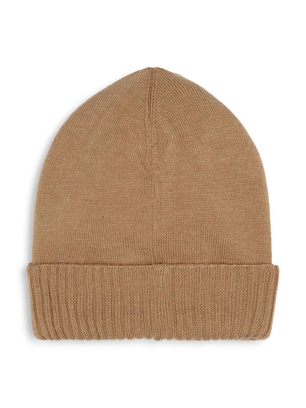 Boss Kids Beanie With Logo Application