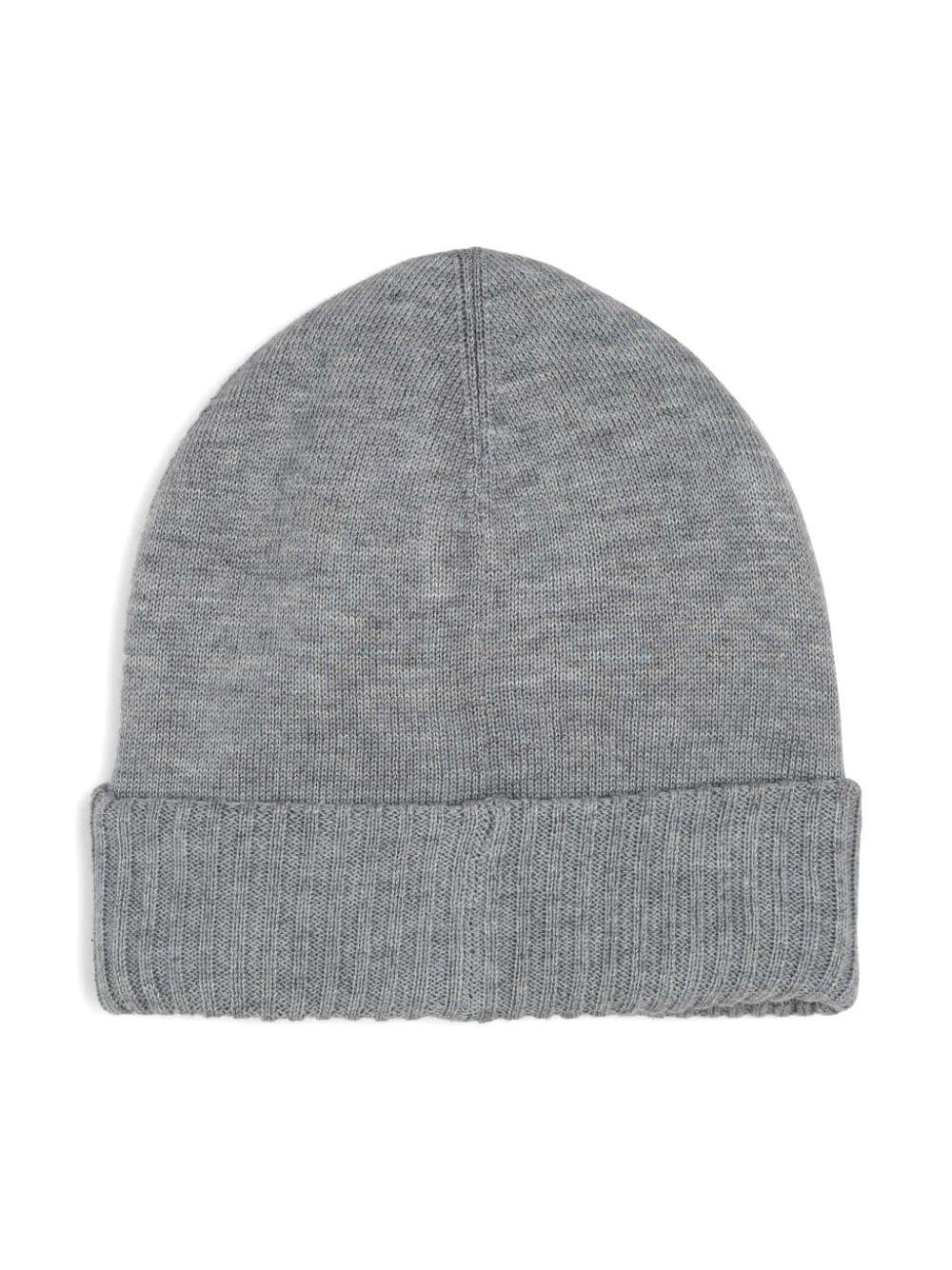Boss Kids Beanie With Logo Application