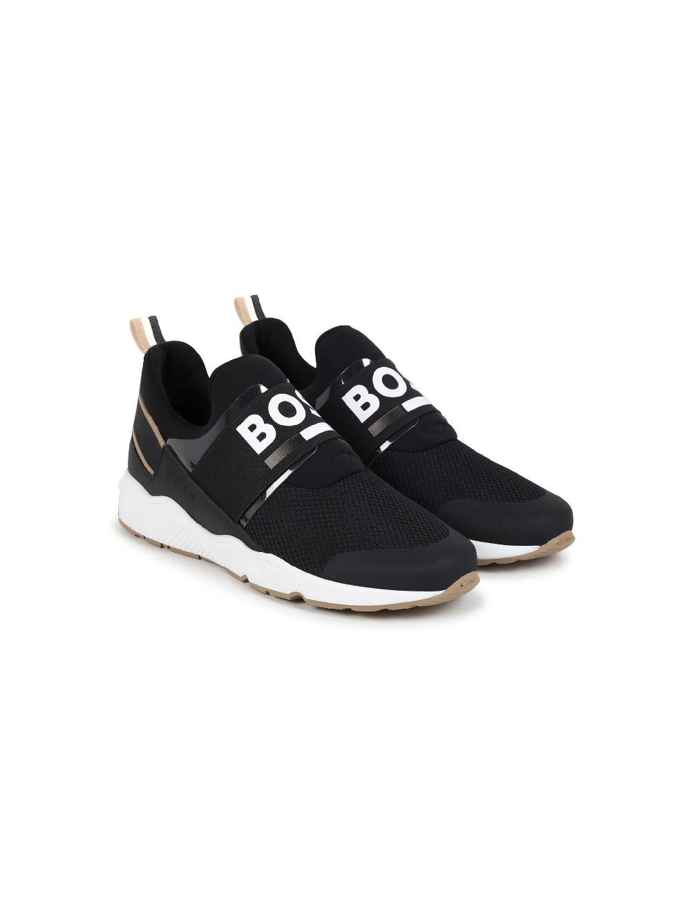 Boss Kids Sneakers With Logo Band