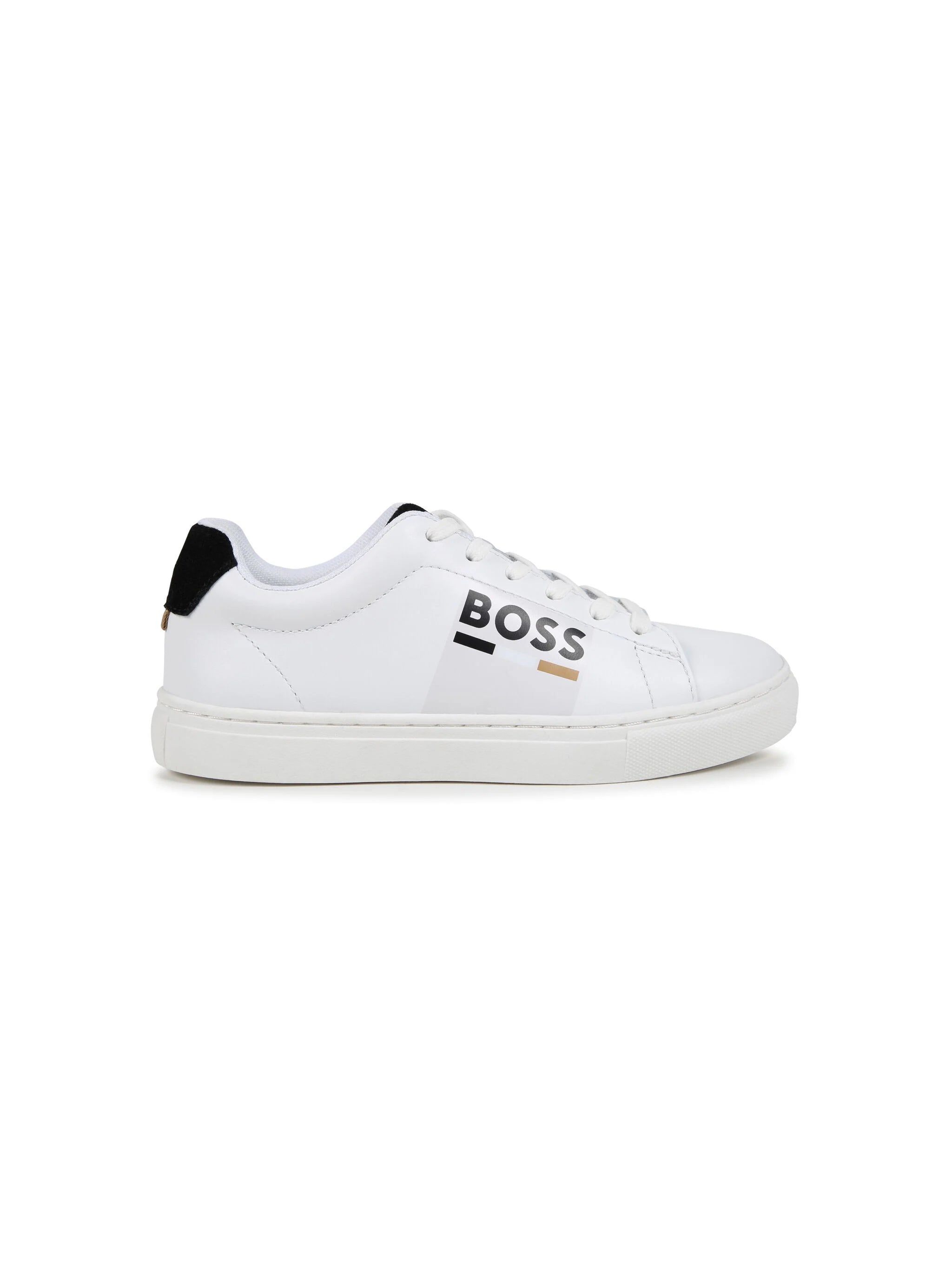 Boss Kids Sneakers With Logo