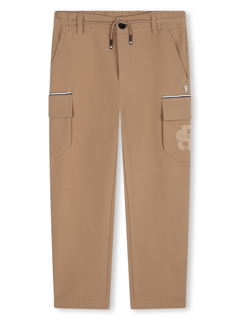 Boss Kids Straight trousers with application