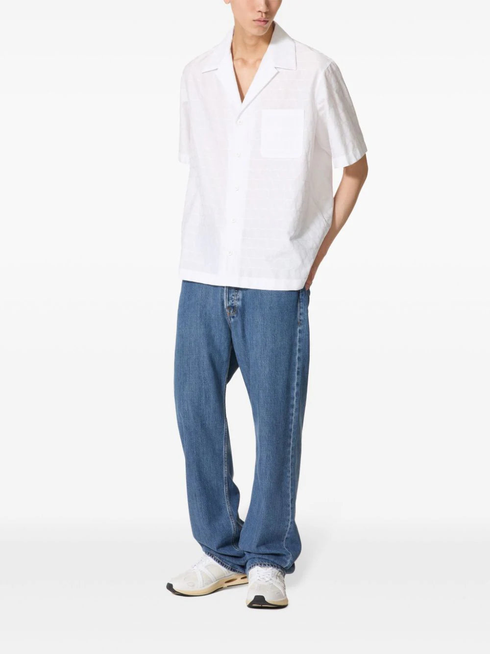 Valentino Garavani Bowling Shirt With Toile Iconographe