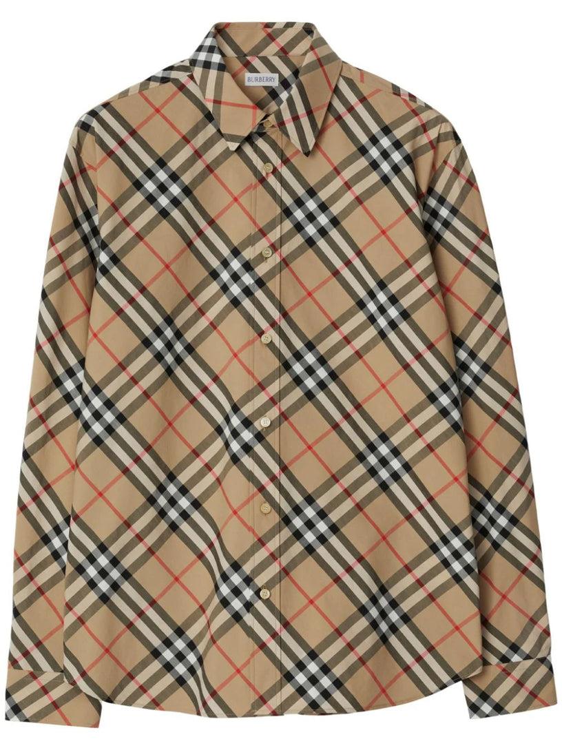 Burberry Camicia in cotone a quadri